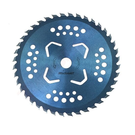Trimmera disks ar pabedīta zobiem 40T 255-2,0-25,4 WIDIA V4